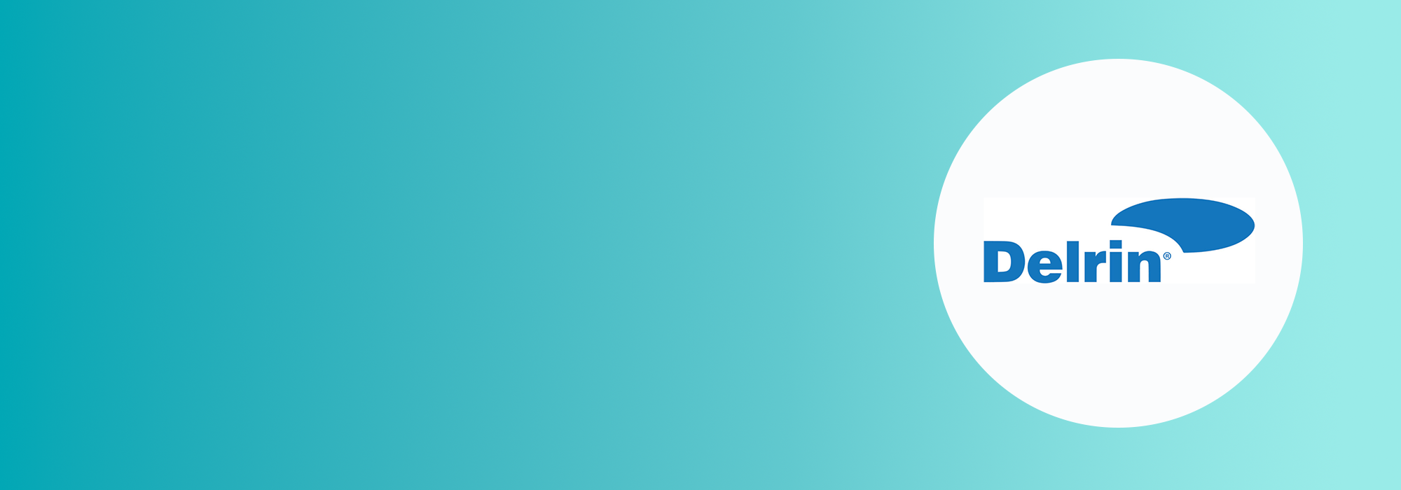 Delrin Banner